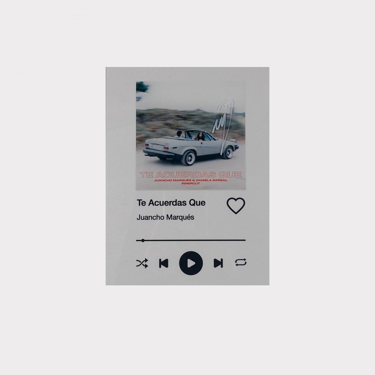 SONG GLASS  (FIRMADA)