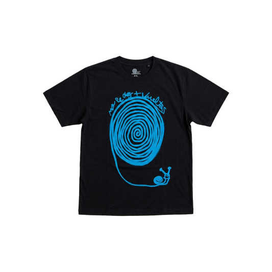 CAMISETA NO LE DES + VUELTAS NEGRA