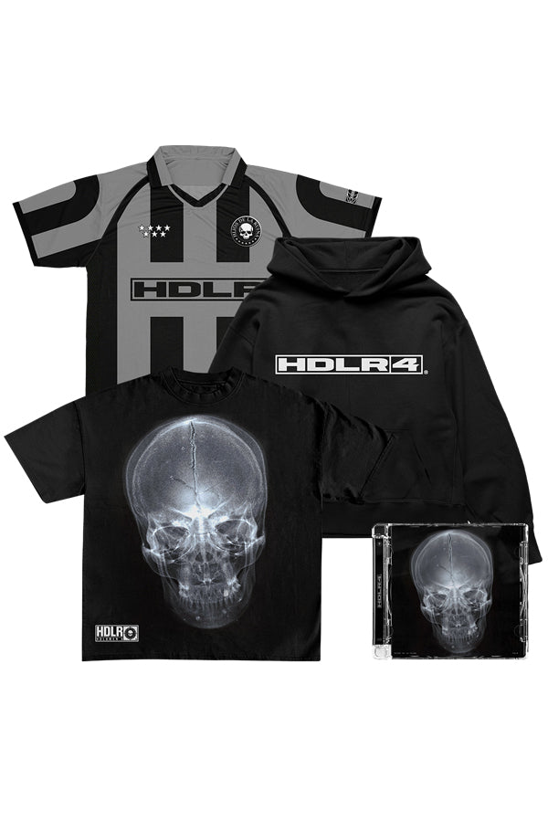 PACK HDLR 4 - CD + CAMISETA + SUDADERA + CAMISETA FÚTBOL - [PREORDER]