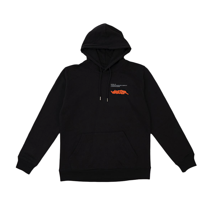 Winter Series Hoodie Negra de Juancho Marqués