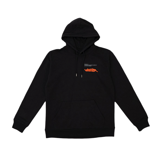 Winter Series Hoodie Negra de Juancho Marqués