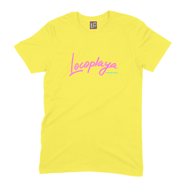camiseta Locoplaya amarilla