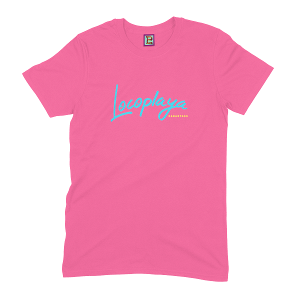 camiseta Locoplaya rosa