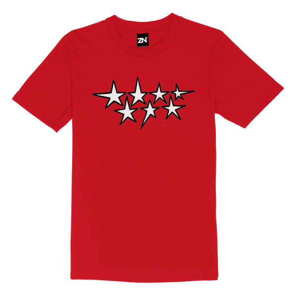 camiseta siete estrellas de Recycled J