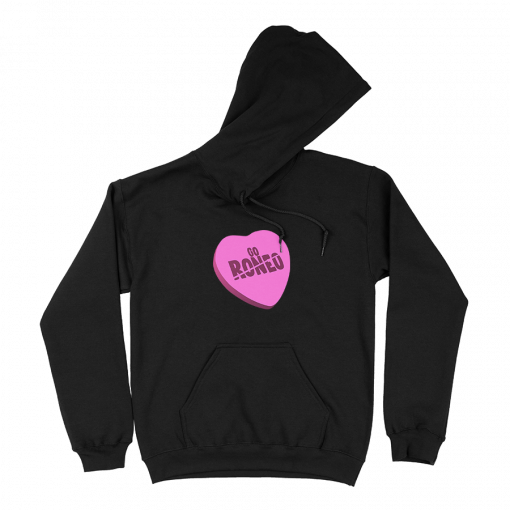 sudadera Go Roneo Corazón Negra