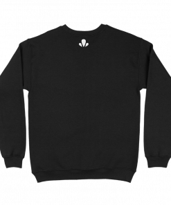 Sudadera-Underrated-negra-sin-capucha-back