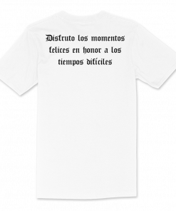 camiseta Disfruto blanca de Natos y Waor