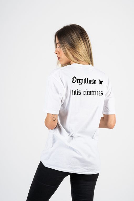 CAMISETA ORGULLOSO BLANCA