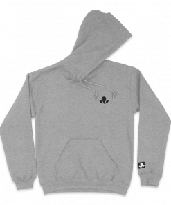 sudadera LC2L gris sport de Los Chicos de la Lluvia