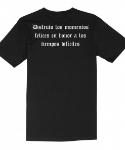 camiseta Disfruto negra de Natos y Waor