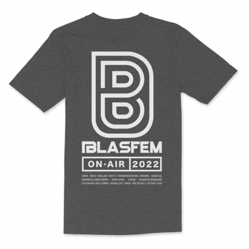 CAMISETA BLASFEM GRIS