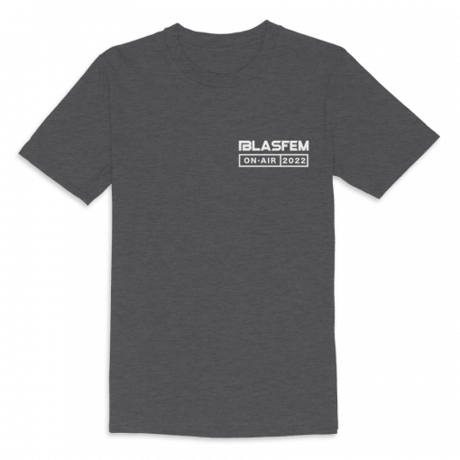 CAMISETA BLASFEM GRIS