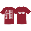 camiseta Blasfem roja