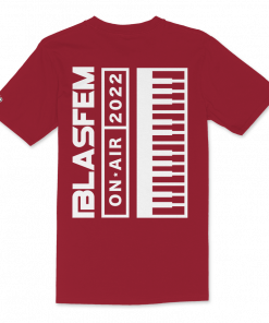 CAMISETA BLASFEM ROJA