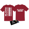 PACK CD BLASFEM ON AIR + CAMISETA ROJA