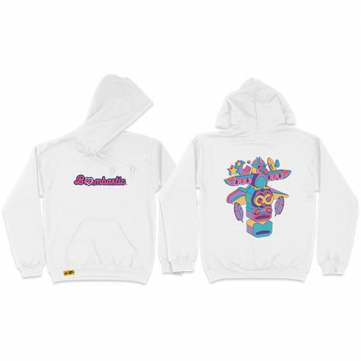 SUDADERA BOOMBASTIC TOTEM BLANCA