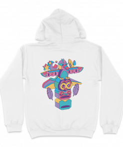 SUDADERA BOOMBASTIC TOTEM BLANCA