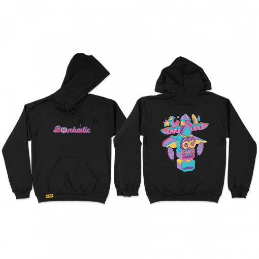 SUDADERA BOOMBASTIC TOTEM NEGRA