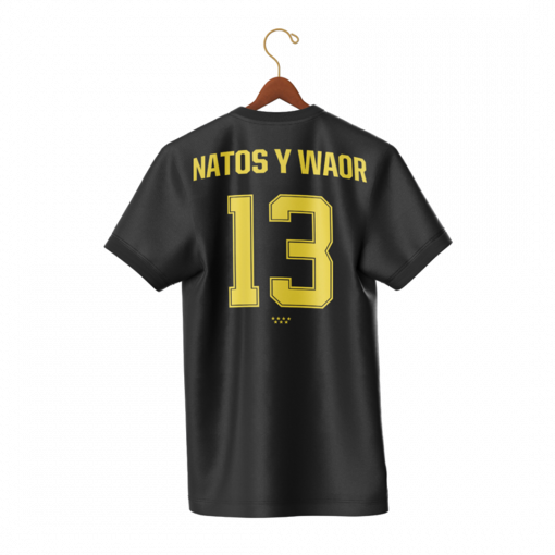 CAMISETA FÚTBOL NYW NEGRA