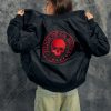 BOMBER HDLR ROJO/NEGRA