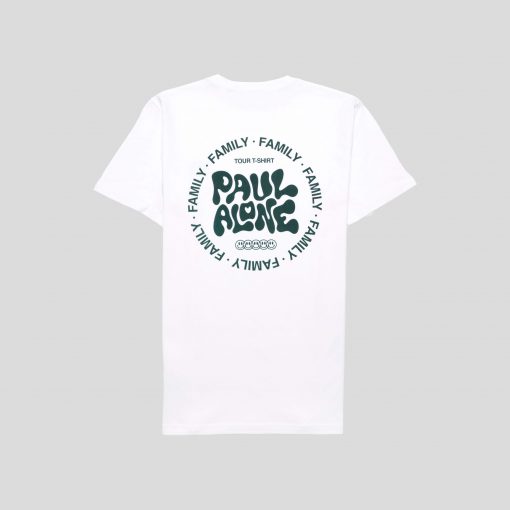 White T-Shirt 'Paul Alone'