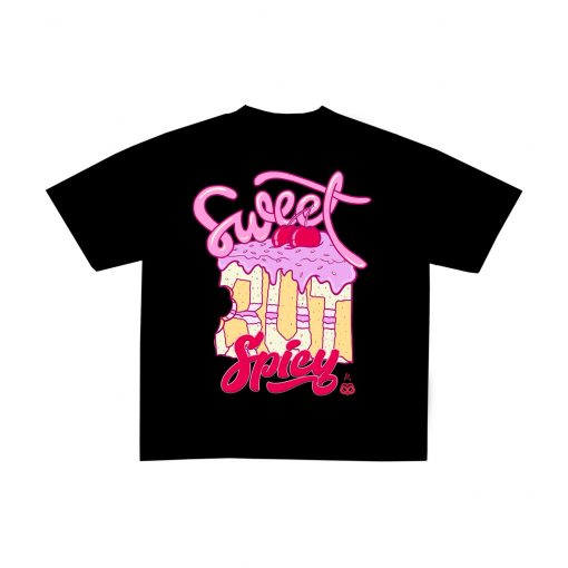 CAMISETA SWEET NEGRA