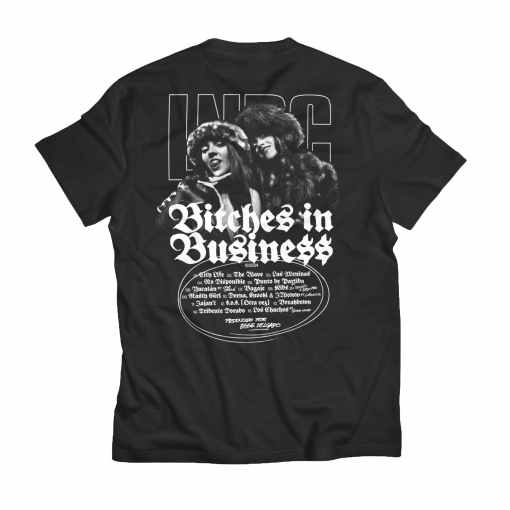 CAMISETA BITCHES IN BUSINESS - NEGRA