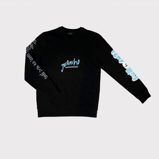 SUDADERA PFA MUNDO NEGRA