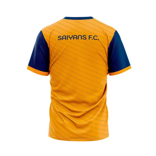 CAMISETA TÉCNICA CHICA SAIYANS NARANJA