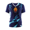 CAMISETA TÉCNICA CHICA SAIYANS AZUL