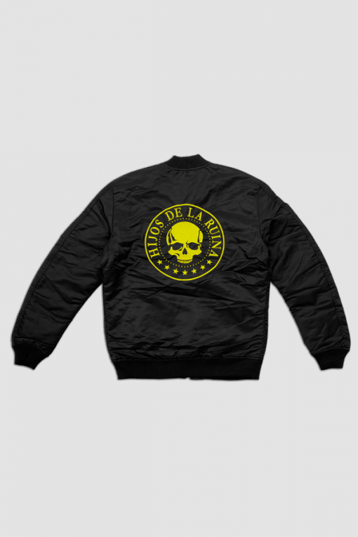 BOMBER HDLR AMARILLO/NEGRA