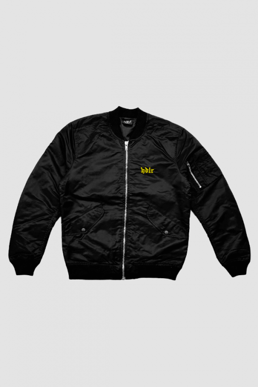 BOMBER HDLR AMARILLO/NEGRA