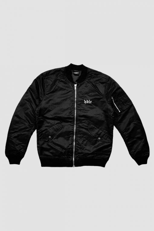 BOMBER HDLR BLANCO/NEGRA