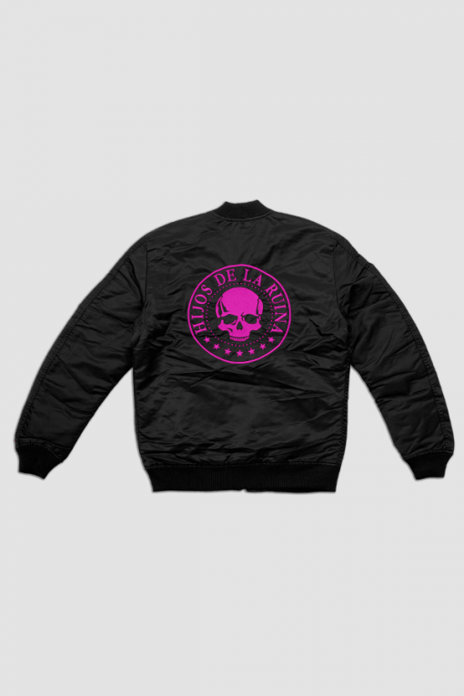 BOMBER HDLR FUCSIA/NEGRA