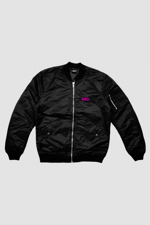 BOMBER HDLR FUCSIA/NEGRA