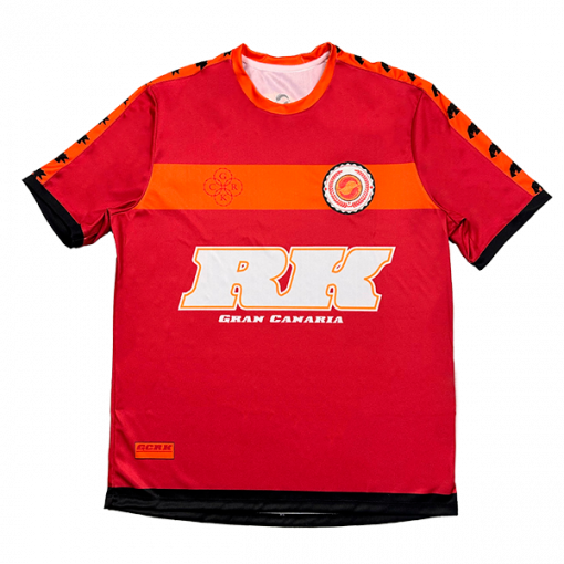 CAMISETA SOCCER NARANJA- LUCHO RK