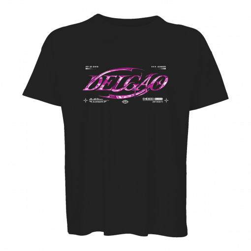 CAMISETA DELGAO NEGRA AJUSTADA