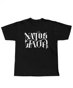 CAMISETA NATOS Y WAOR NEGRA
