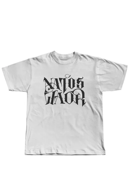 CAMISETA NATOS Y WAOR BLANCA