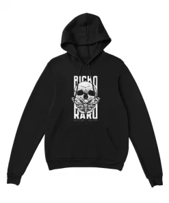 SUDADERA BICHO RARO BLANCO/NEGRA