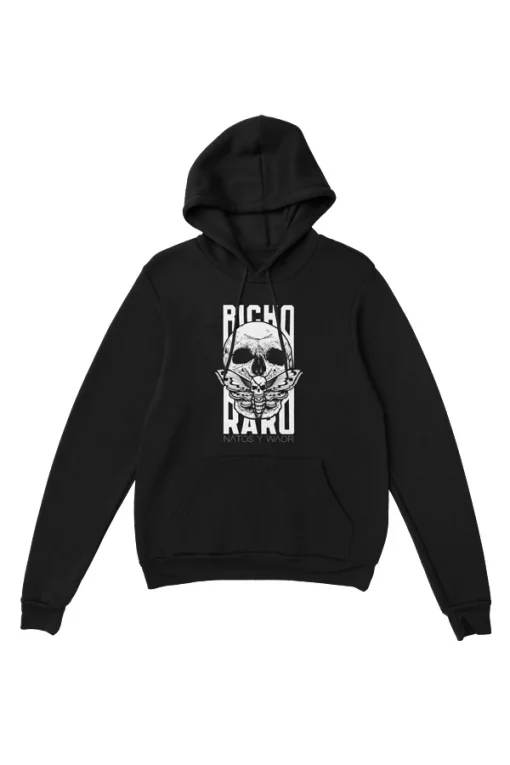SUDADERA BICHO RARO BLANCO/NEGRA