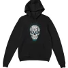 SUDADERA CALAVERA MEX NEGRA