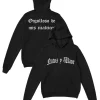 SUDADERA ORGULLOSO BLANCO/NEGRA